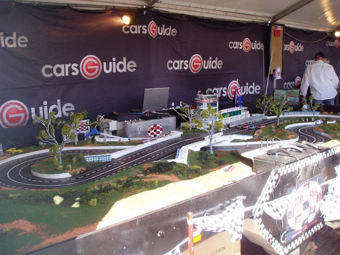 inside the carsguide marquee